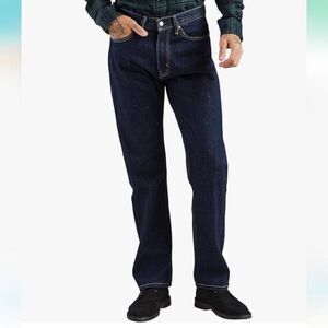 NWOT Levi's Men's Dark Wash Jeans Regular Fit Size W34 L32